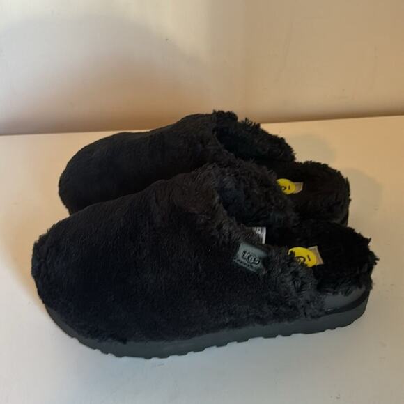 Ugg Fuzz Sugar Slide Black size 9 - Picture 7 of 12
